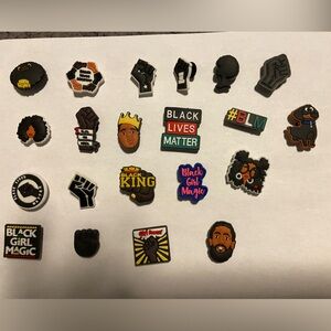 Croc & Bag Charms Set